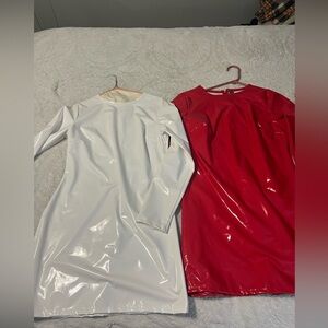 Vinyl style dresses. Size XL